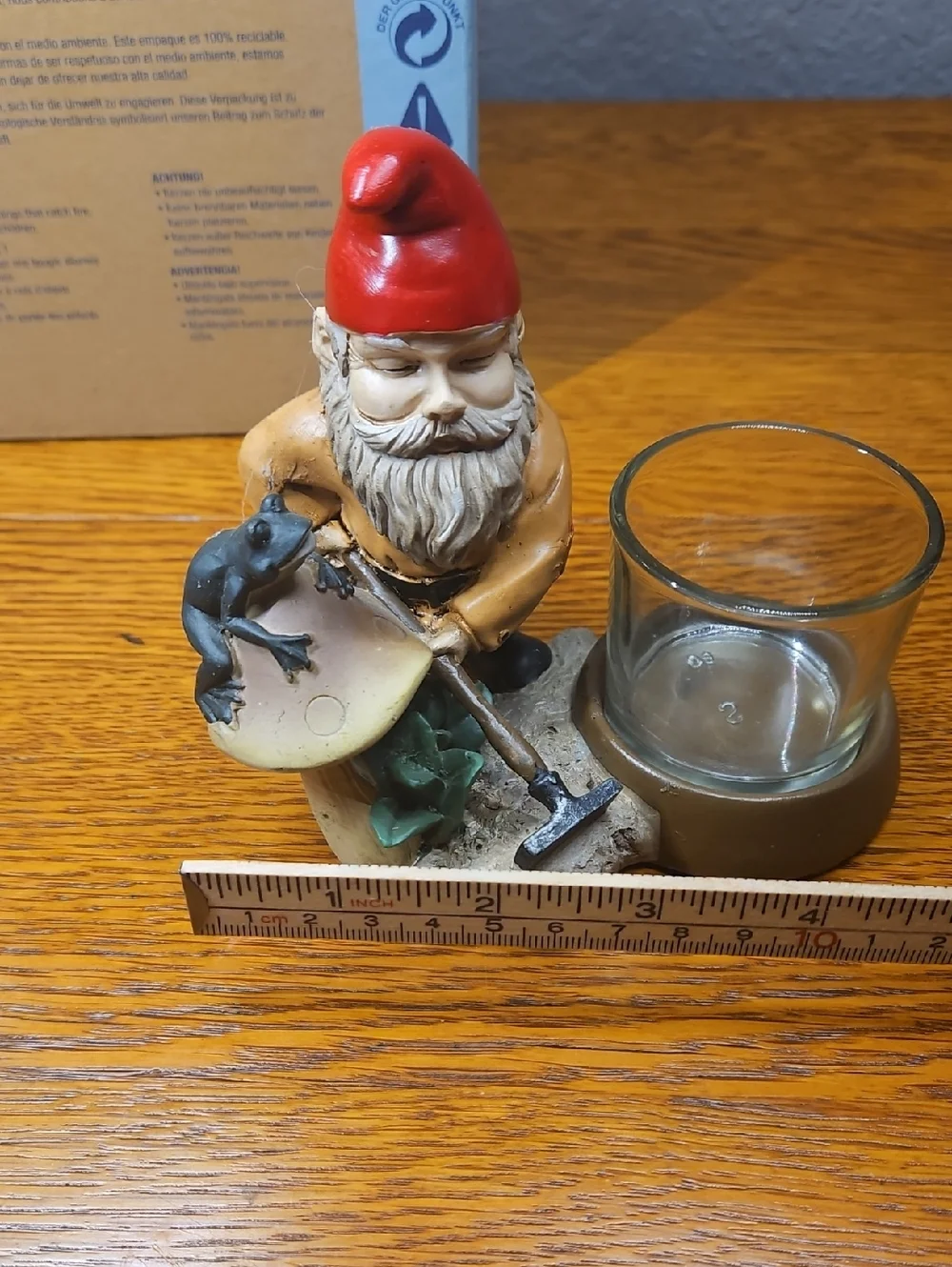 Partylite Gnick Garden Gnome Votive Holder - Picture 6 of 7